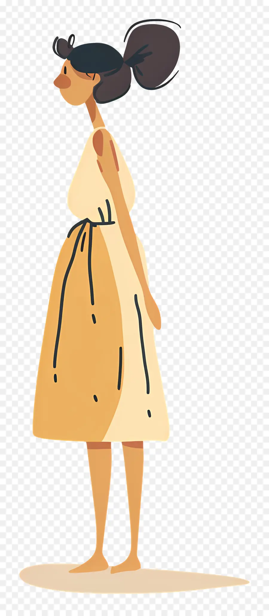 Mujer En Beige，Mujer PNG