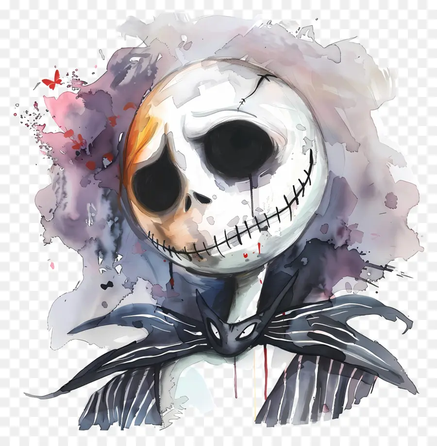 Jack Skellington，Personaje De Calavera PNG