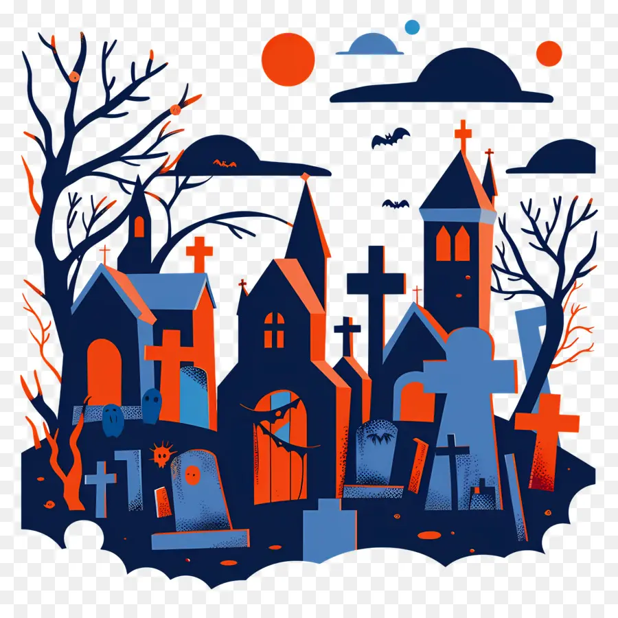 Cementerio De Halloween，Cementerio PNG