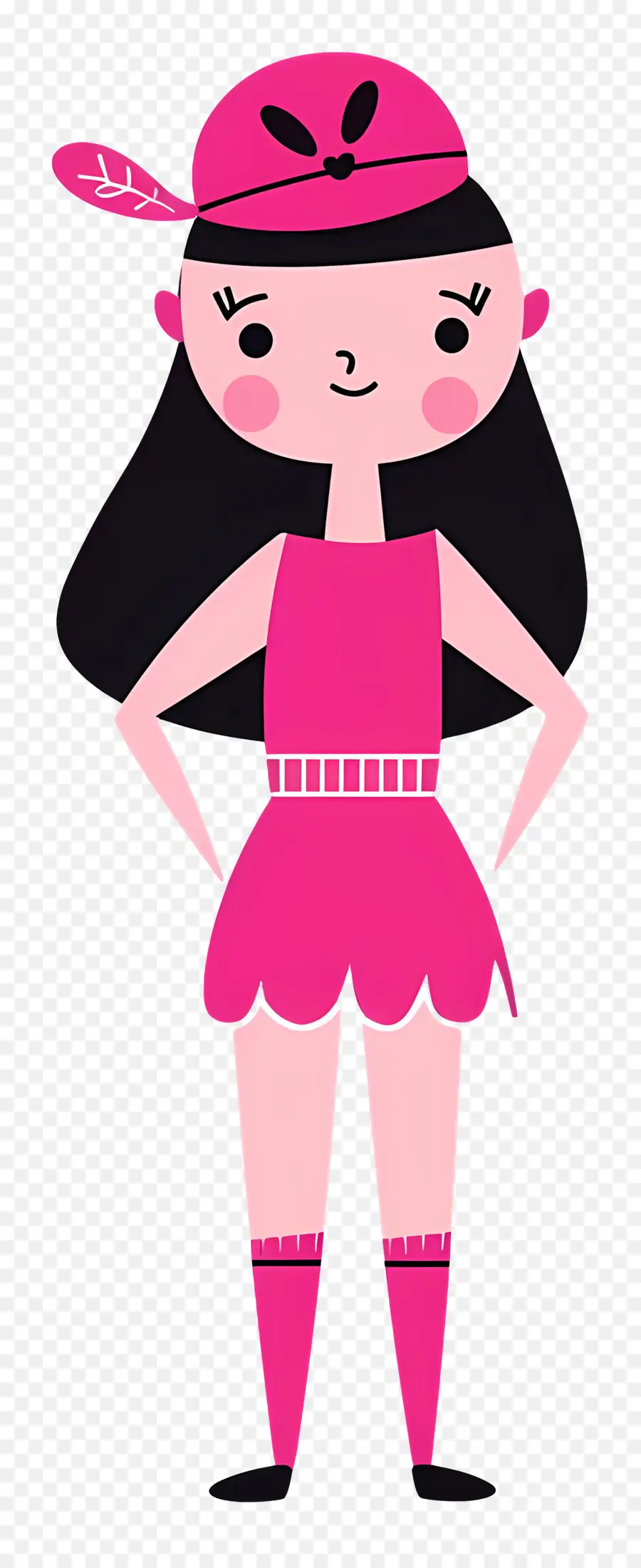 Mujer En Rosa，Chica De Rosa PNG