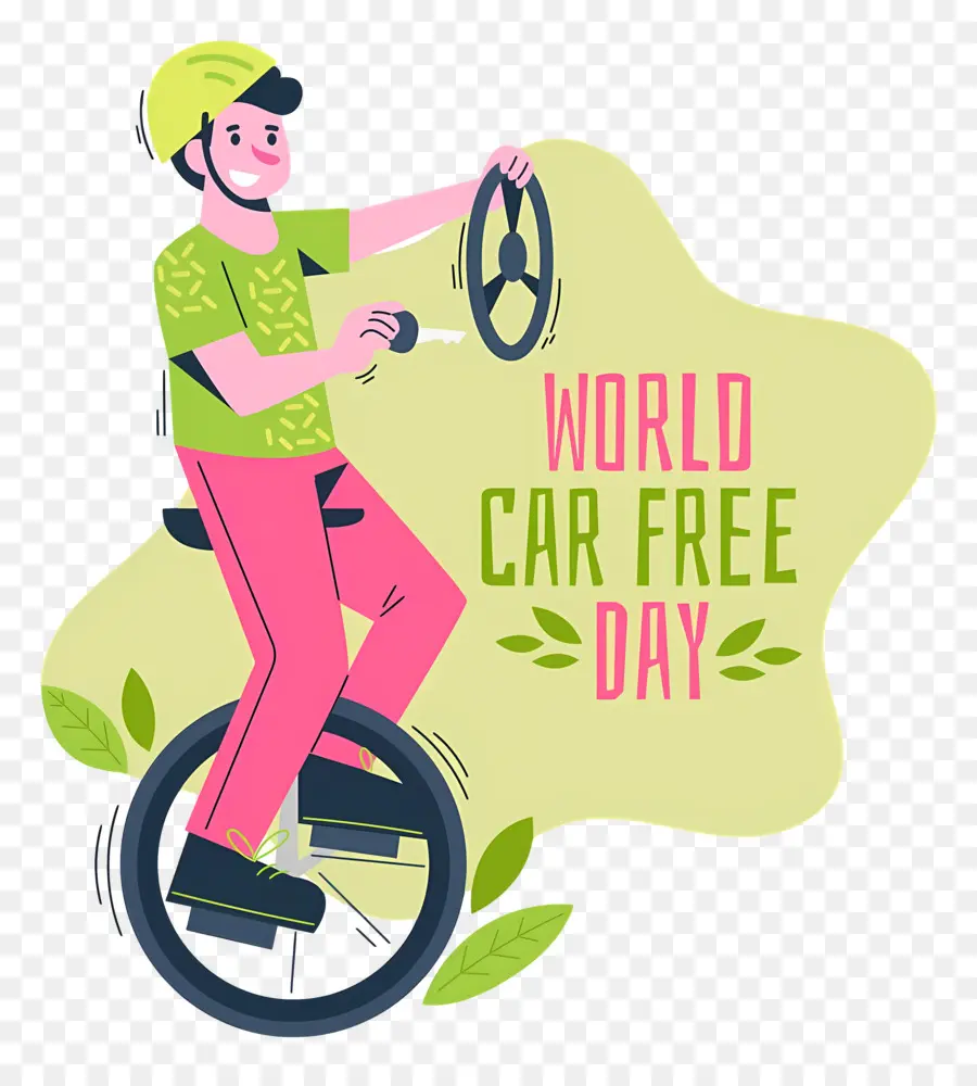 Día Mundial Sin Coches，Bicicleta PNG