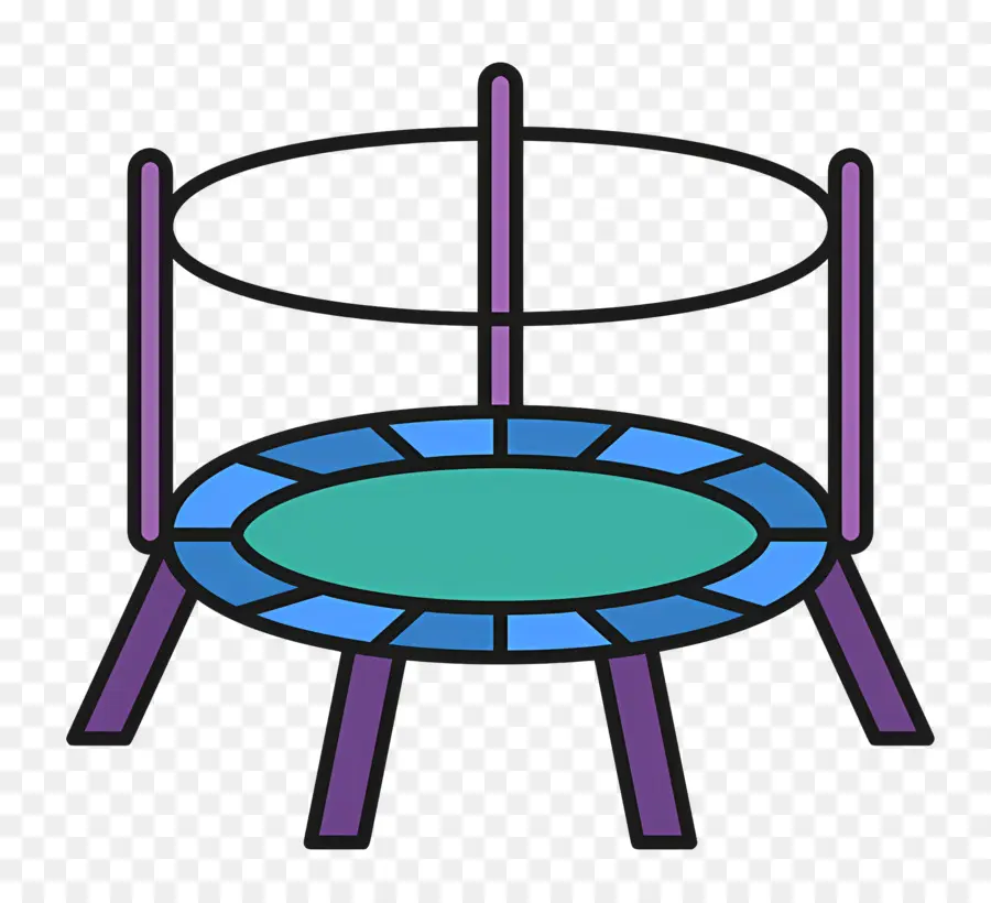 Trampolín，Saltando PNG