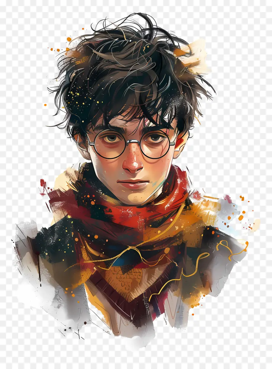 Harry Potter，Niño Con Gafas PNG