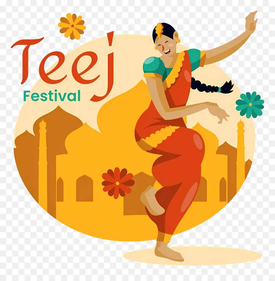 Feliz Teej，Festival De Teej PNG