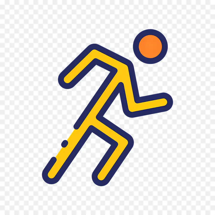 Hombre Corriendo，Icono De Ejecución PNG