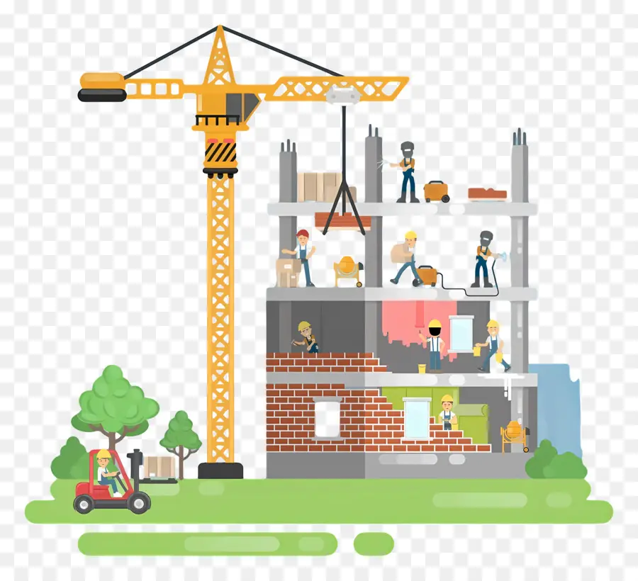 Construcción，Sitio De Construcción PNG