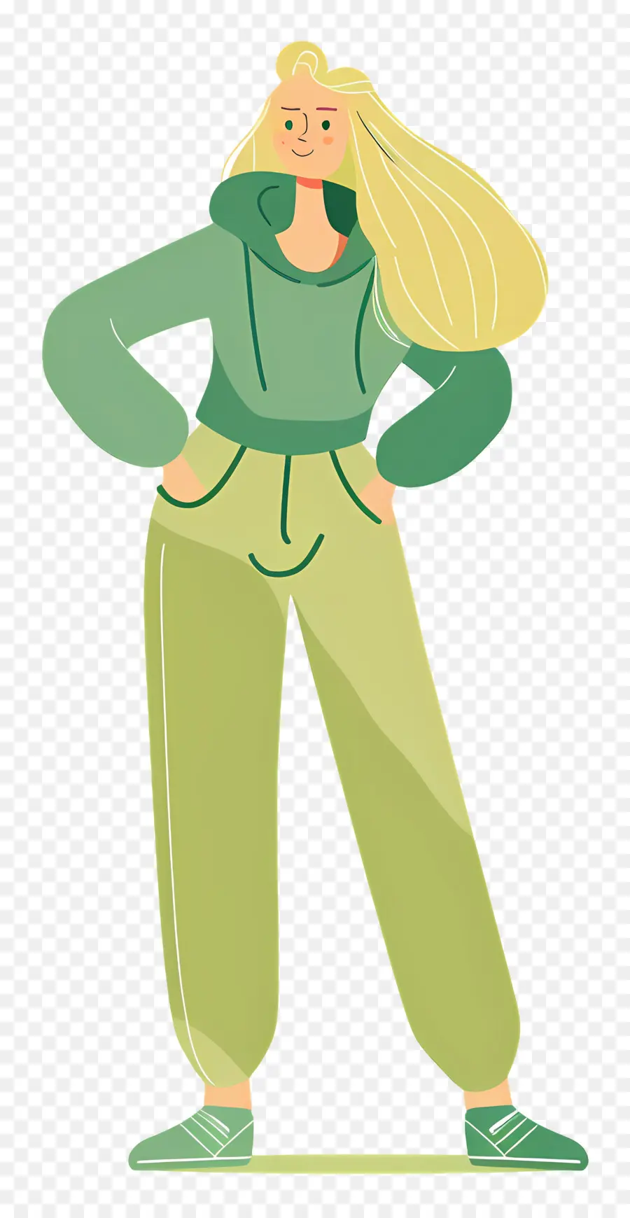 Mujer En Verde，Mujer De Verde PNG