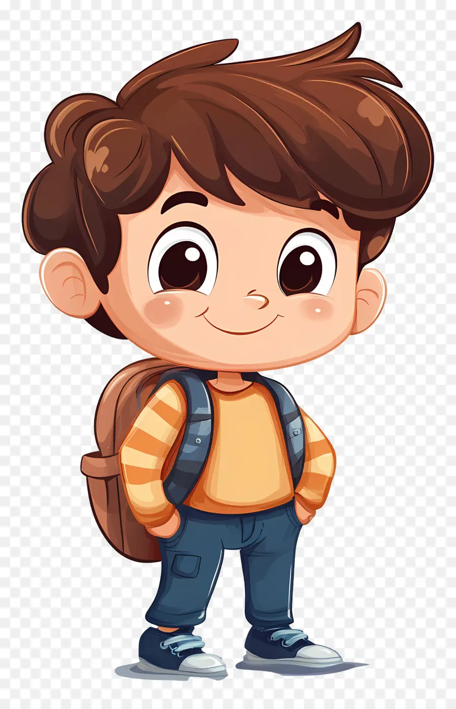 Preescolar，Niño De Dibujos Animados PNG