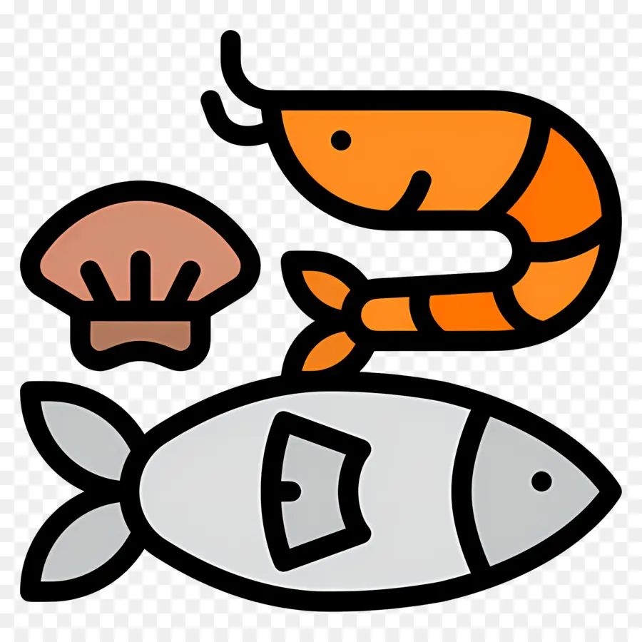 Mariscos，Pez PNG