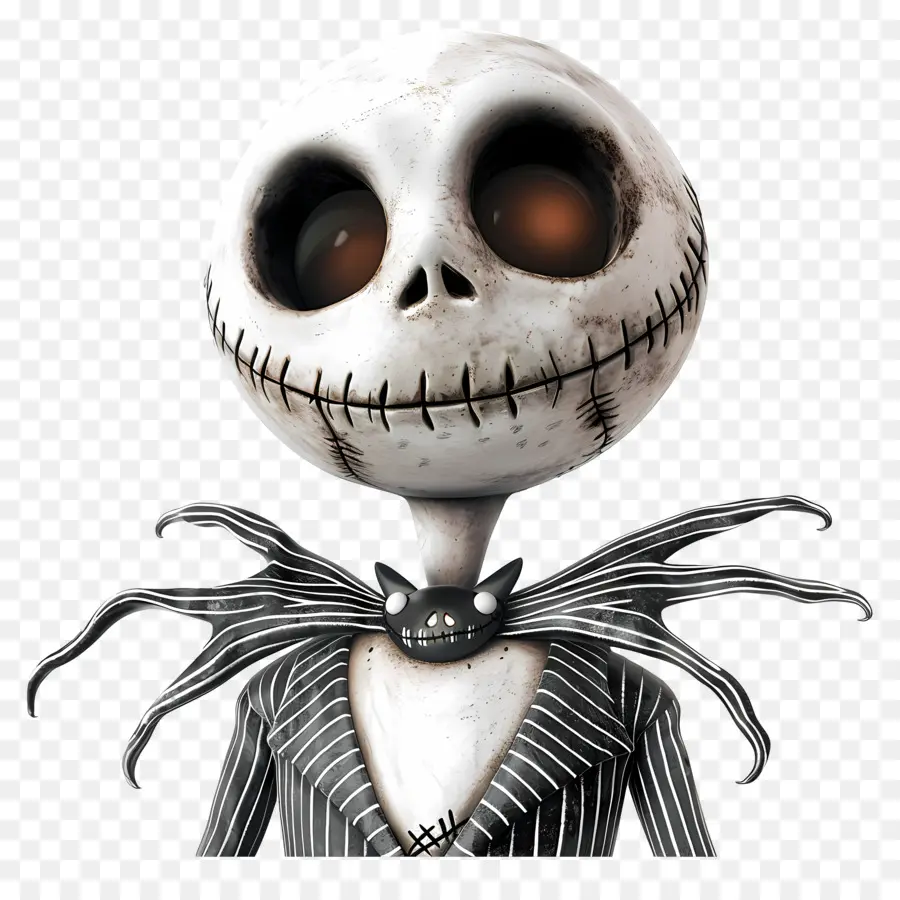 Jack Skellington，Personaje Esqueleto PNG