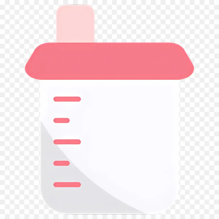 Taza De Bebe，Vaso Para Sorber Rosa PNG