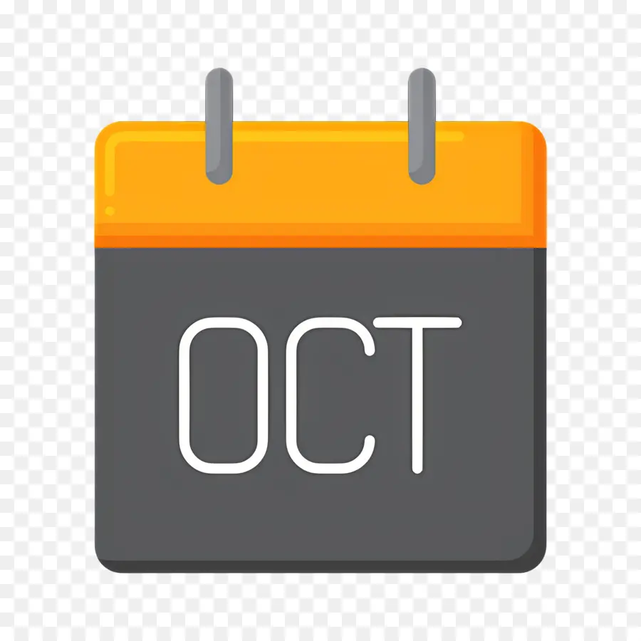 Octubre，Calendario Octubre PNG