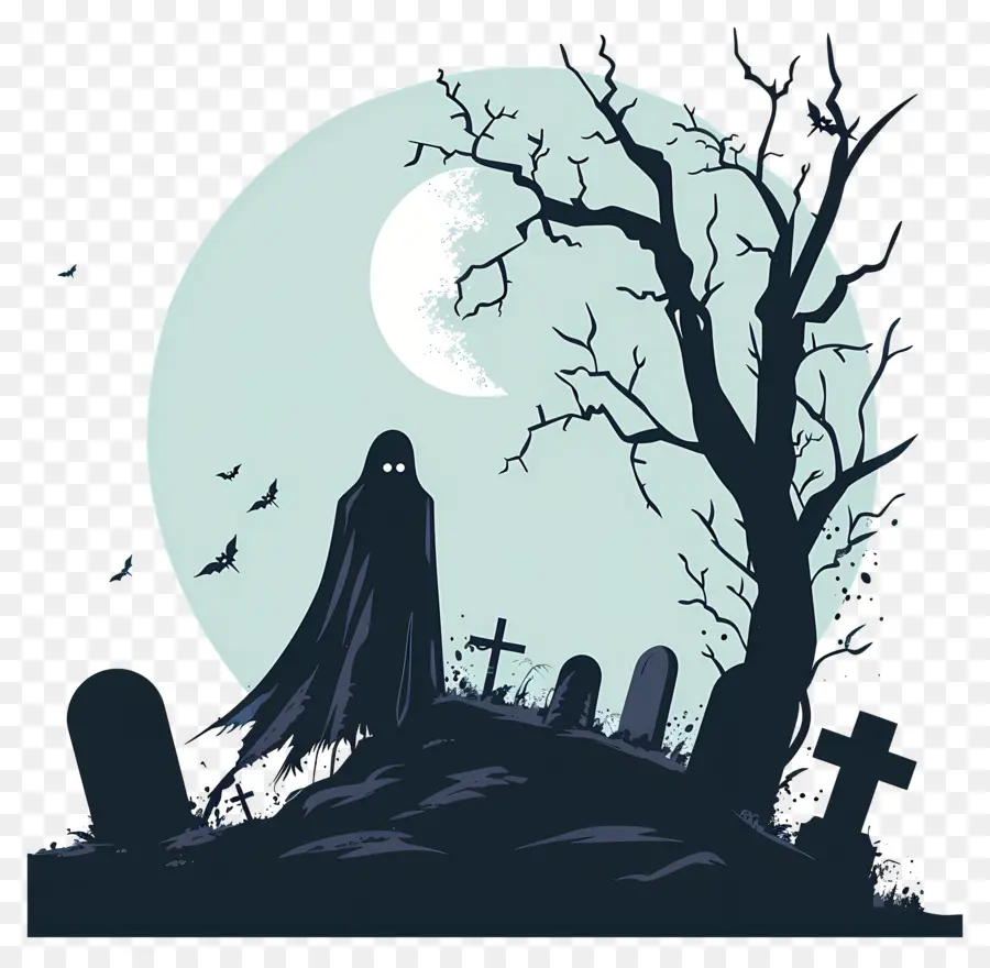 Parca De Halloween，Cementerio PNG