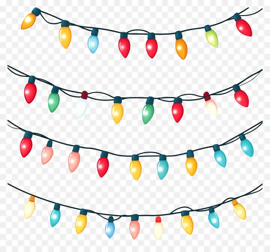 Luces De Navidad，Luces PNG