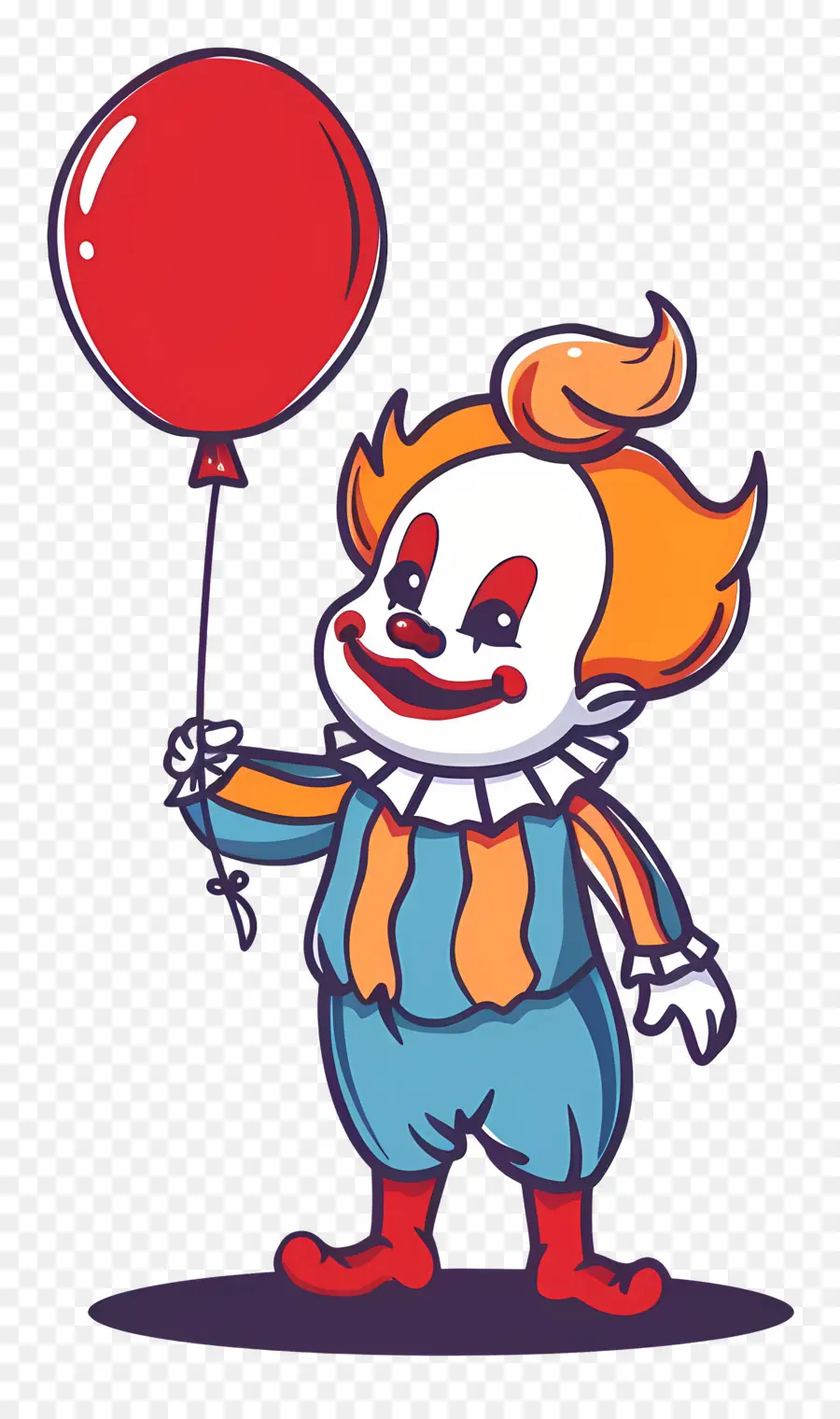 Payaso Aterrador，Payaso Con Globo PNG