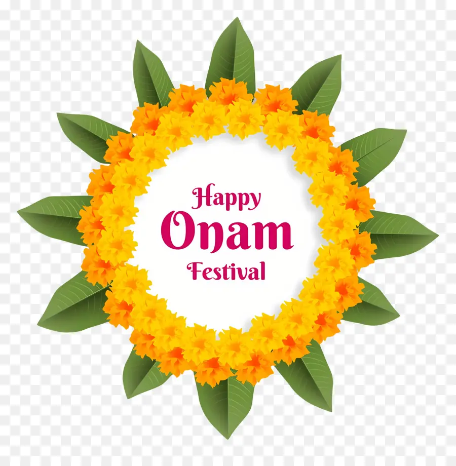 Feliz Onam，Corona Del Festival Onam PNG