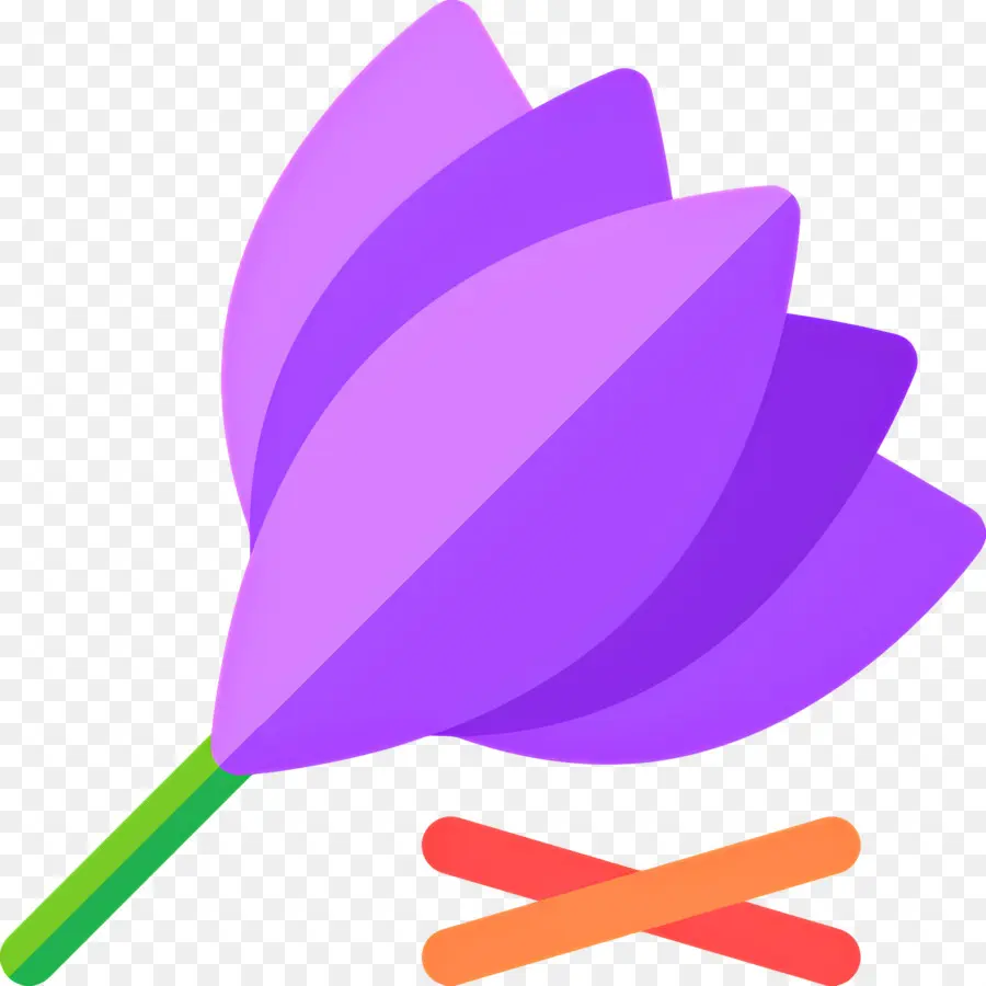 Azafrán，Flor Morada PNG