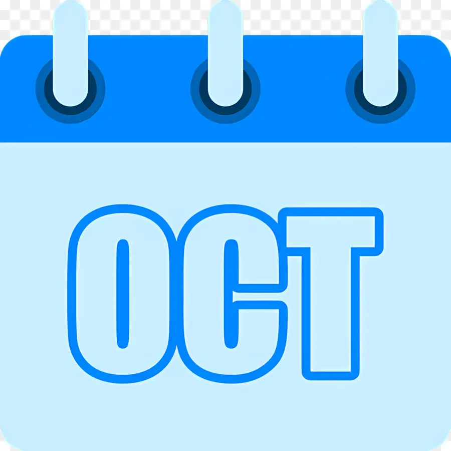 Octubre，Calendario Octubre PNG