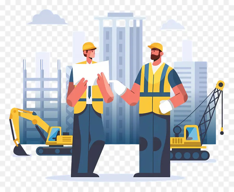 Construcción，Trabajadores De La Construcción PNG