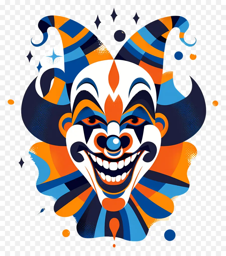 Payaso Aterrador，Cara De Payaso PNG