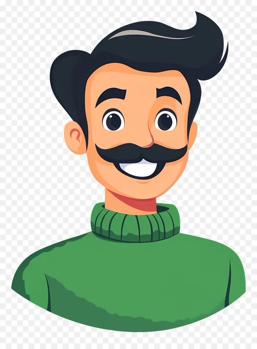 Hombre Bigotudo，Hombre Con Bigote PNG