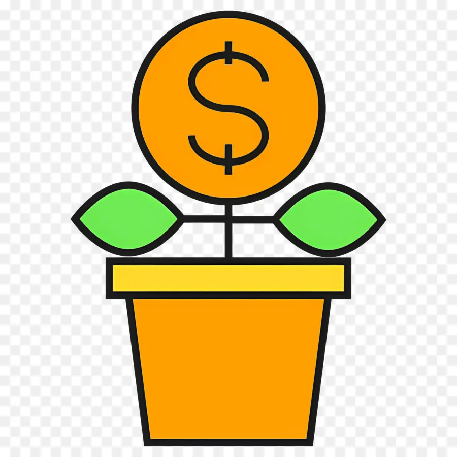 Dinero Inicial，Planta De Dinero PNG