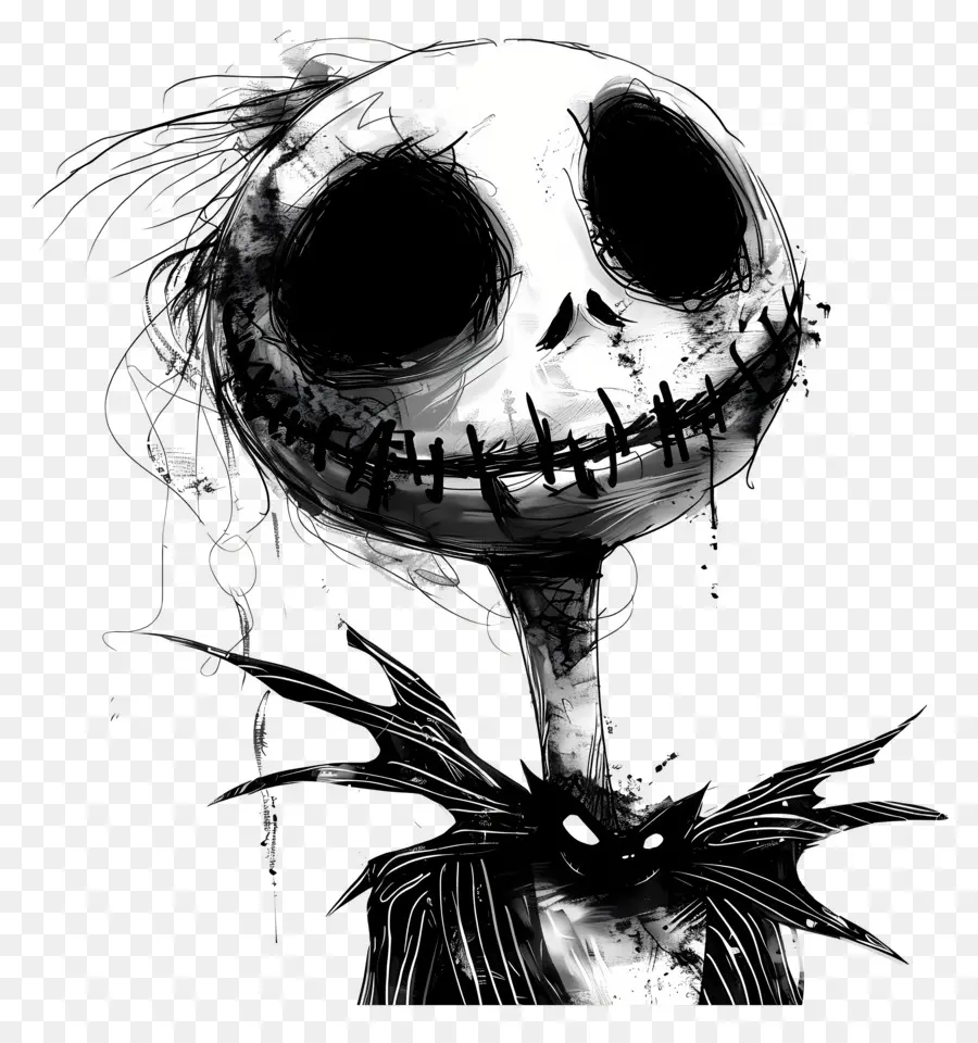 Jack Skellington，Personaje Esqueleto PNG