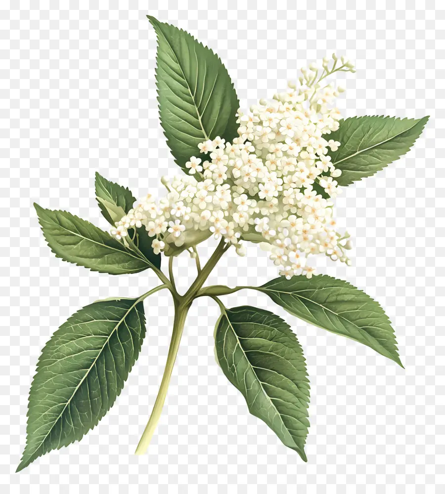 Flor De Saúco，Flor Blanca PNG