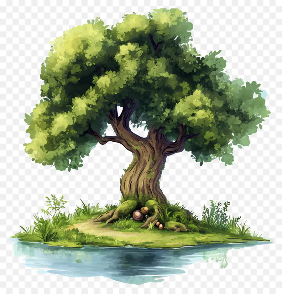 Árboles Densos，Árbol PNG