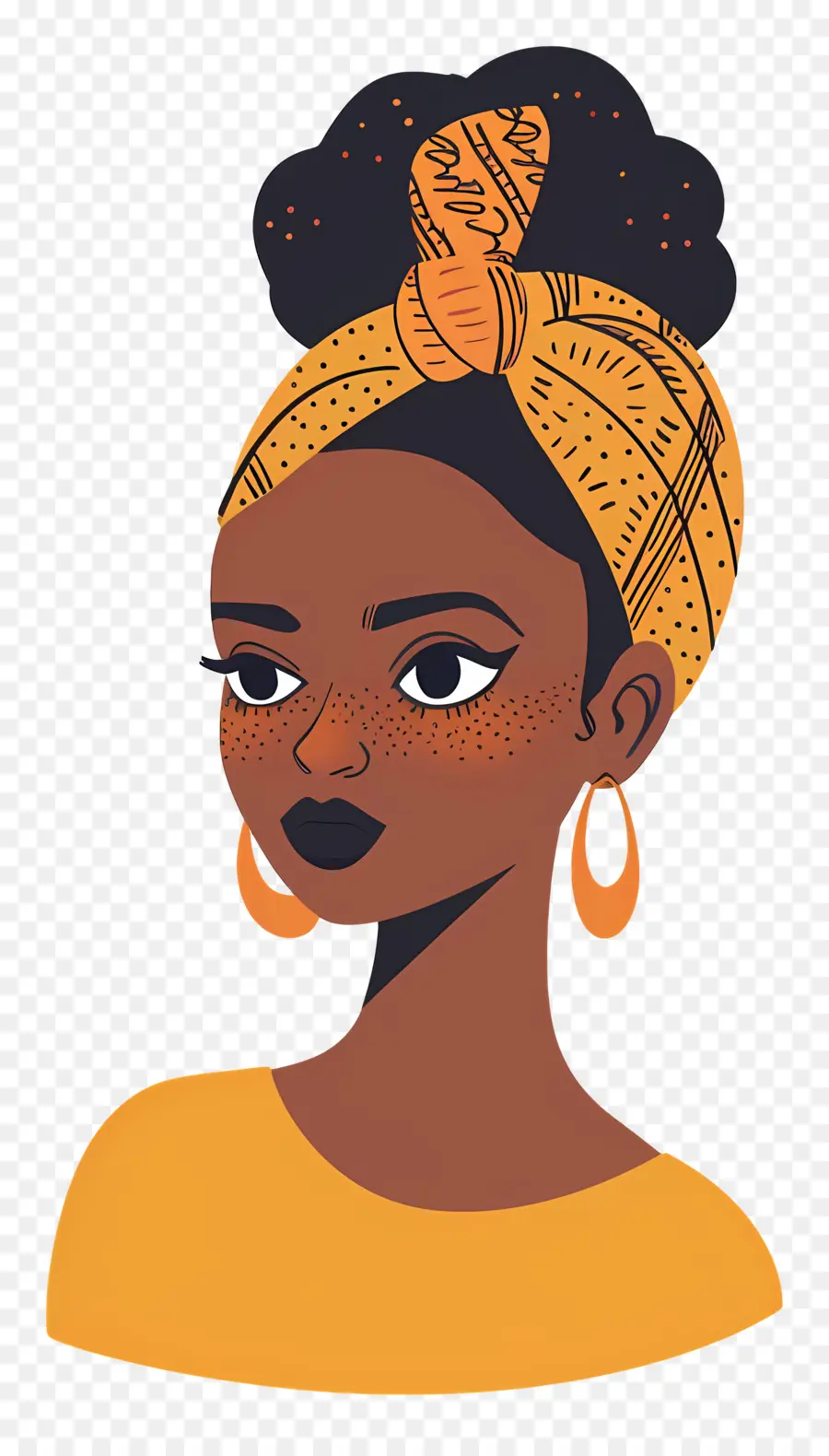 Mujer Africana，Mujer Con Diadema PNG