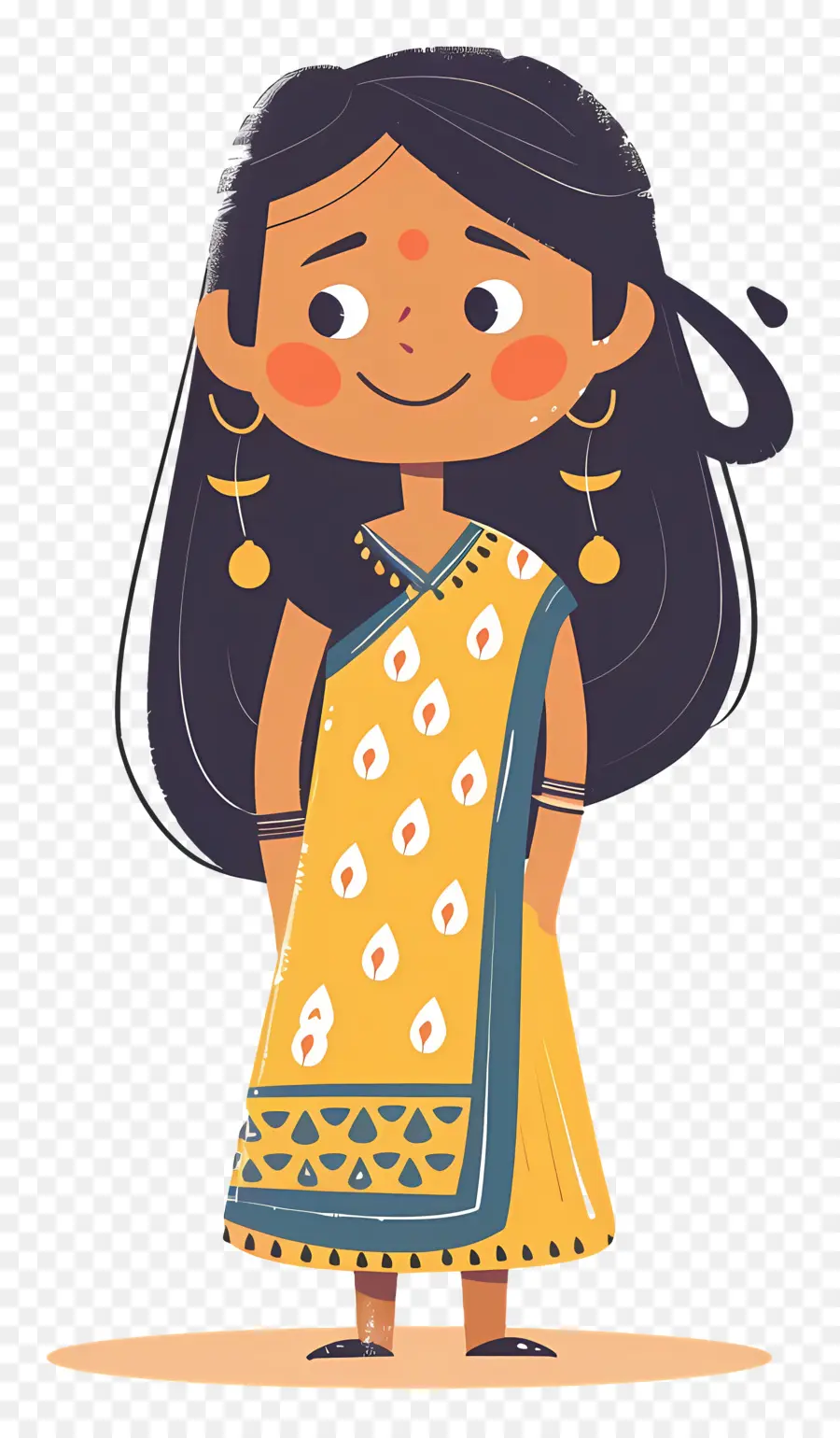 Mujer India，Chica PNG