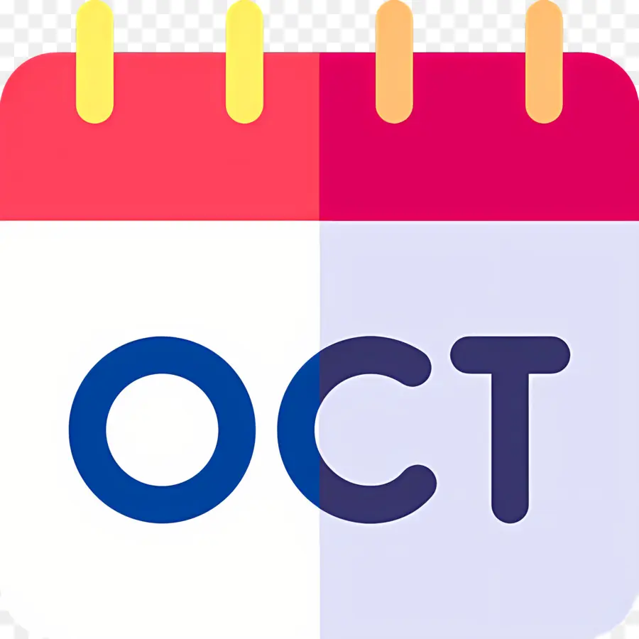 Octubre，Calendario Octubre PNG