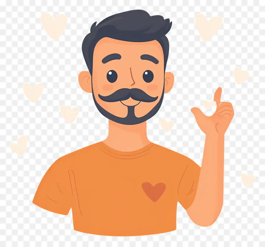 Hombre Bigotudo，Hombre Con Bigote PNG