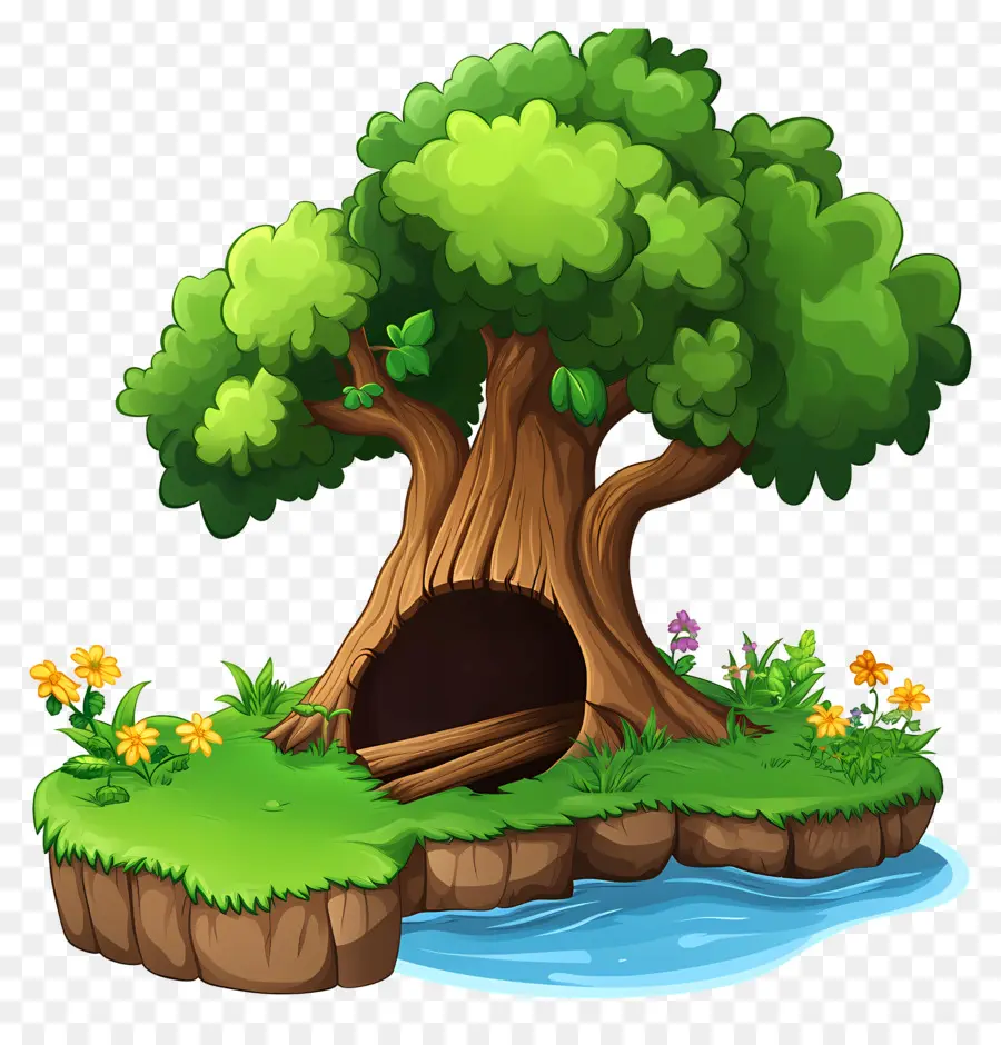 Árboles Densos，Casa Del árbol PNG