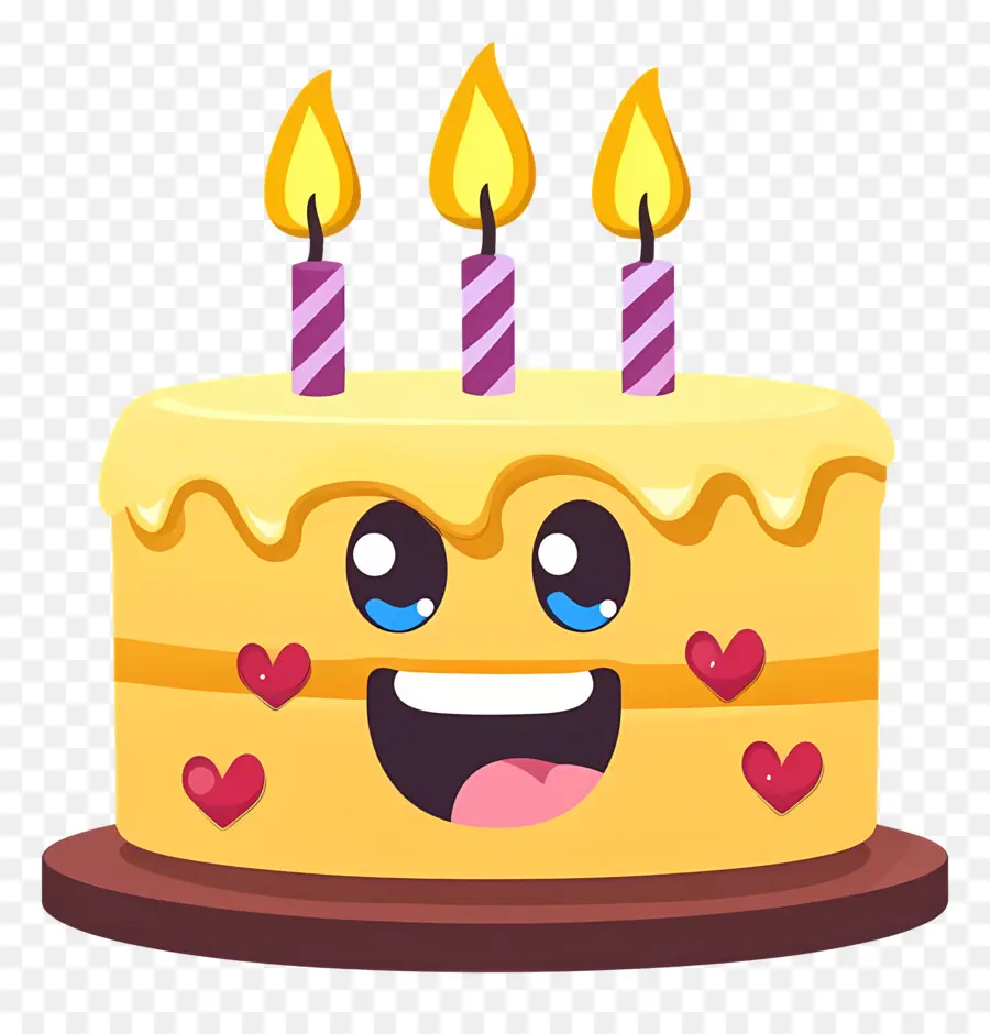 Cumpleaños Emoji，Torta De Cumpleaños PNG