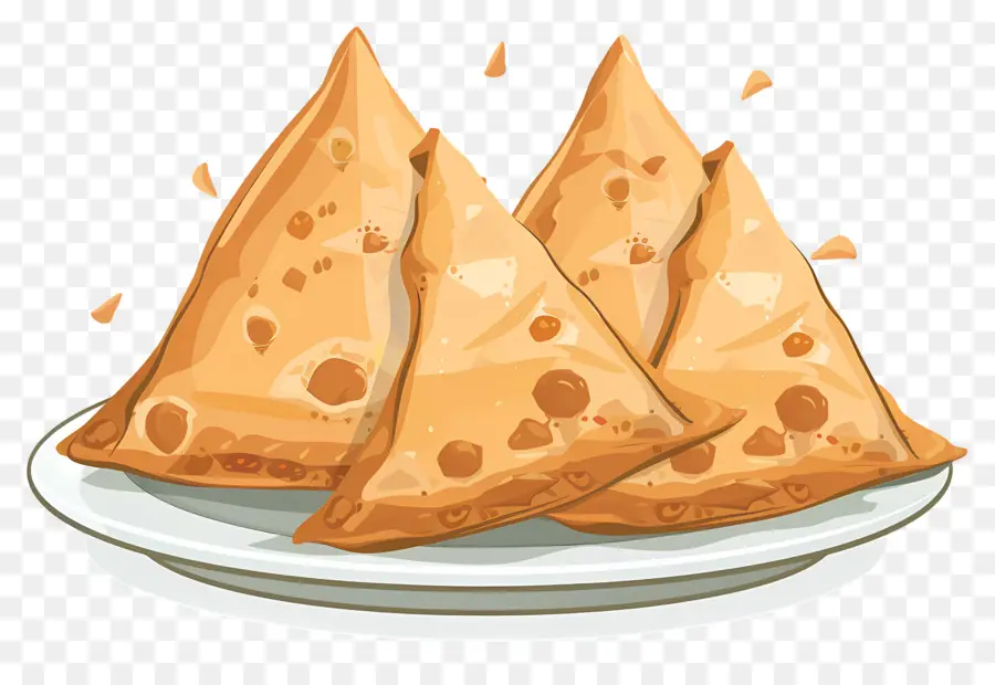 Samosas，Lámina PNG