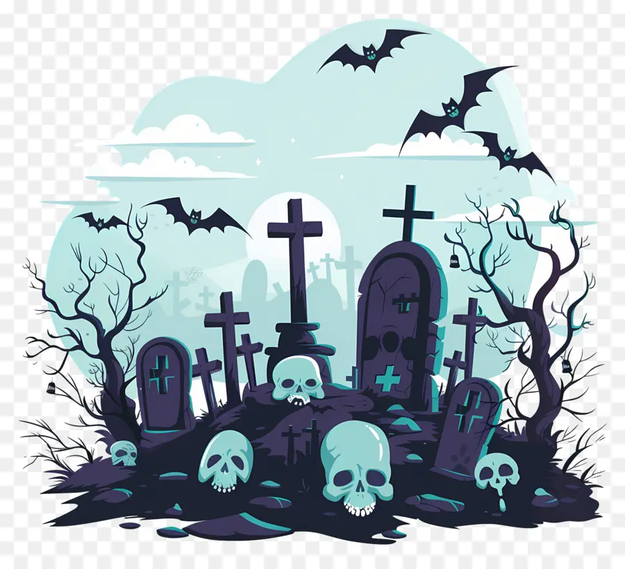 Cementerio De Halloween，Cementerio PNG