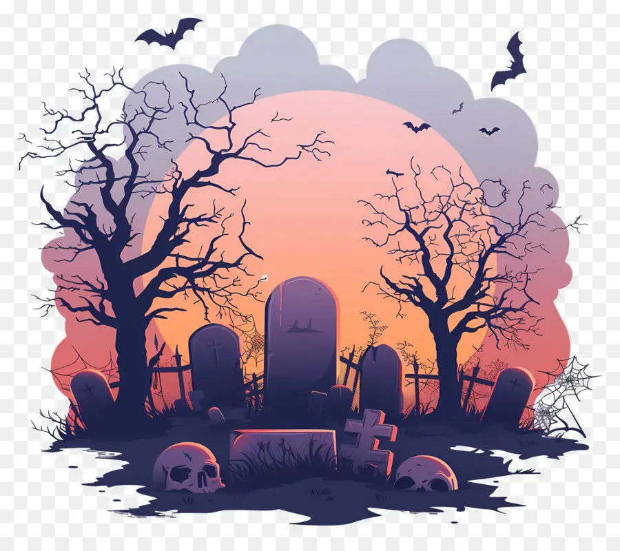 Cementerio De Halloween，Cementerio PNG