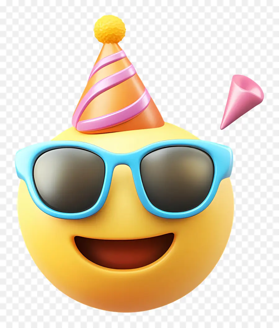 Cumpleaños Emoji，Emoji De Fiesta PNG