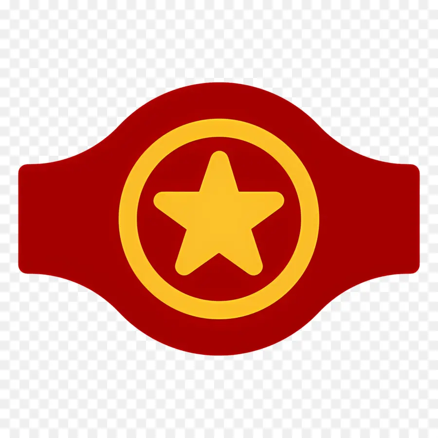 Cinturón De Campeón，Estrella PNG