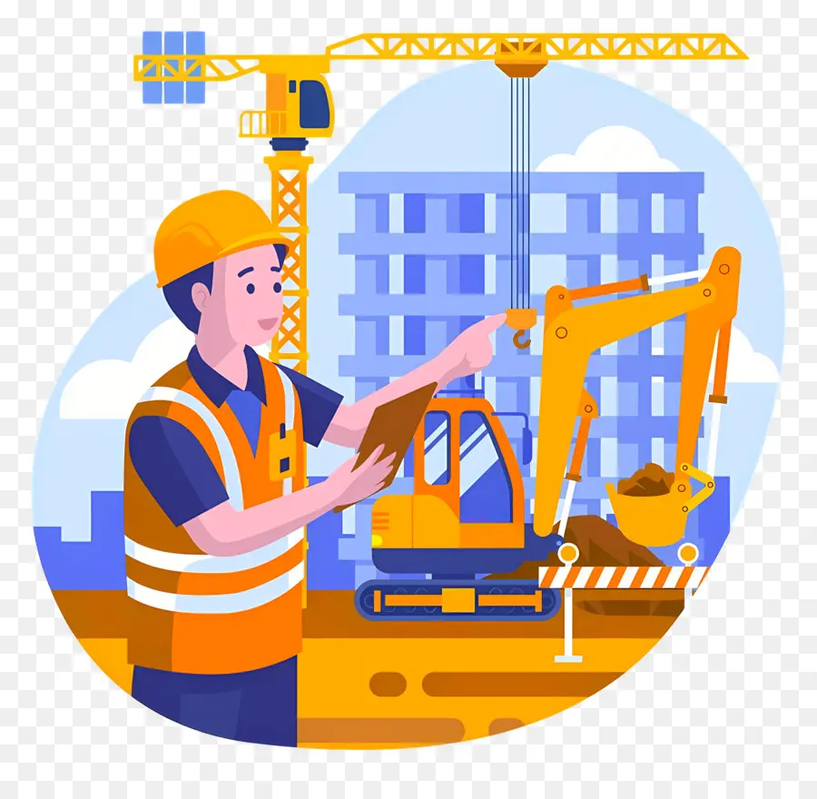 Construcción，Trabajador De La Construcción PNG