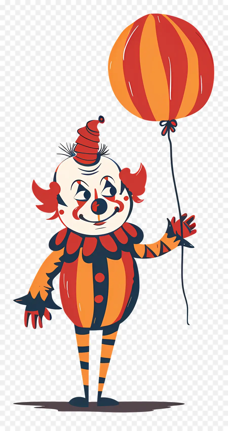 Payaso Aterrador，Payaso Con Globo PNG