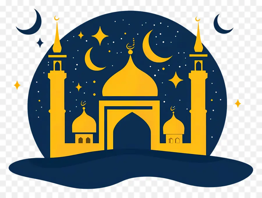 Mezquita，Luna PNG