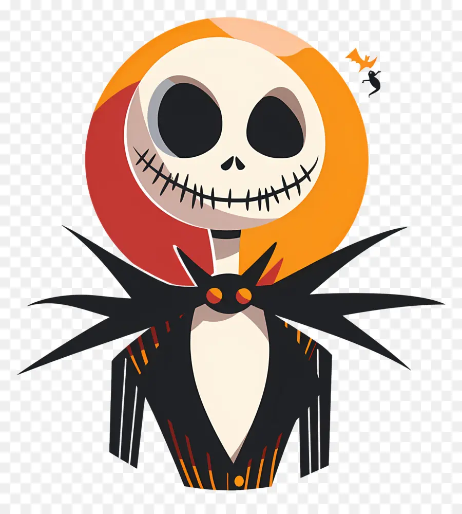 Jack Skellington，Personaje Esqueleto PNG