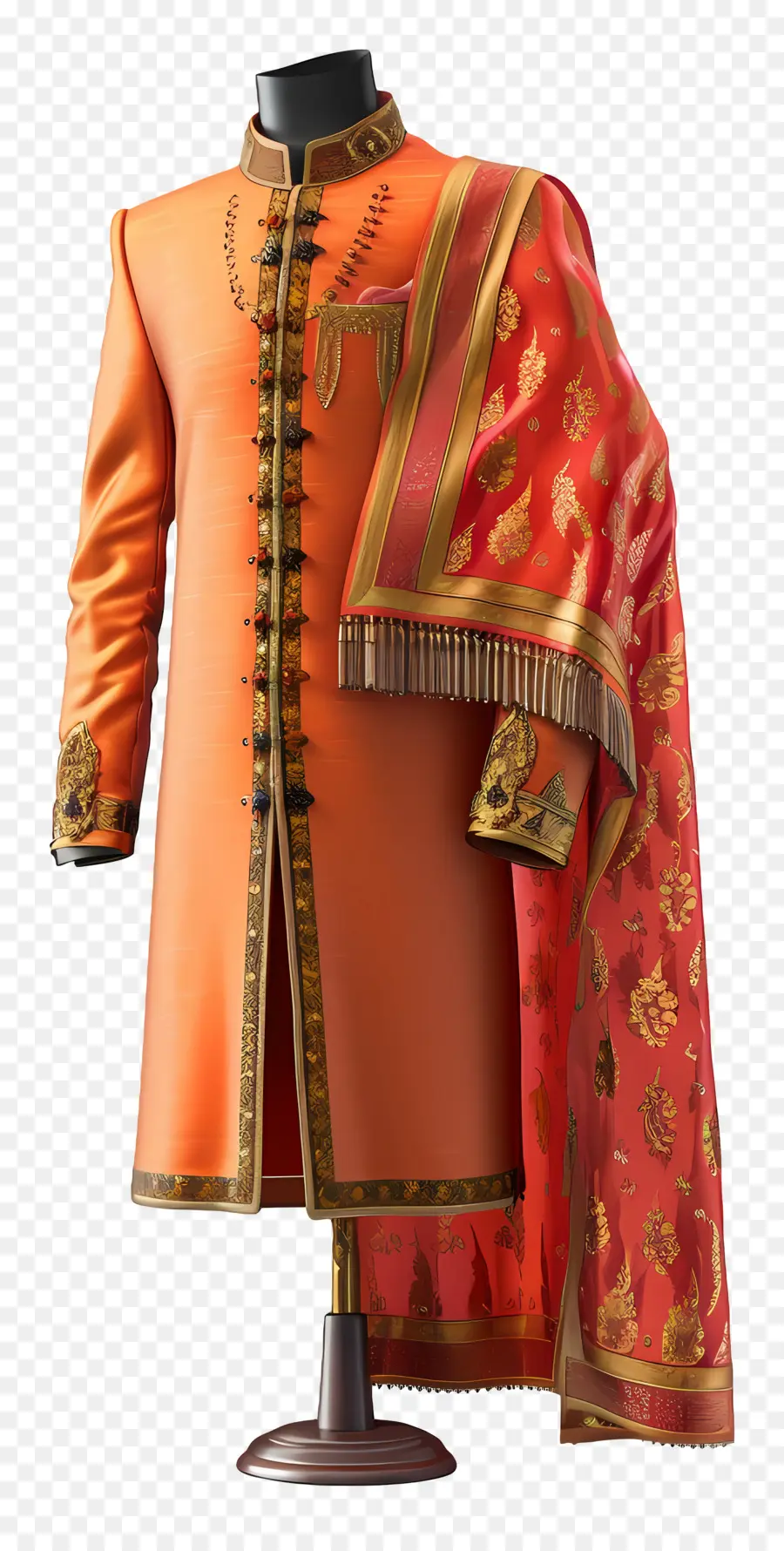 Ropa Formal India，Traje Tradicional PNG