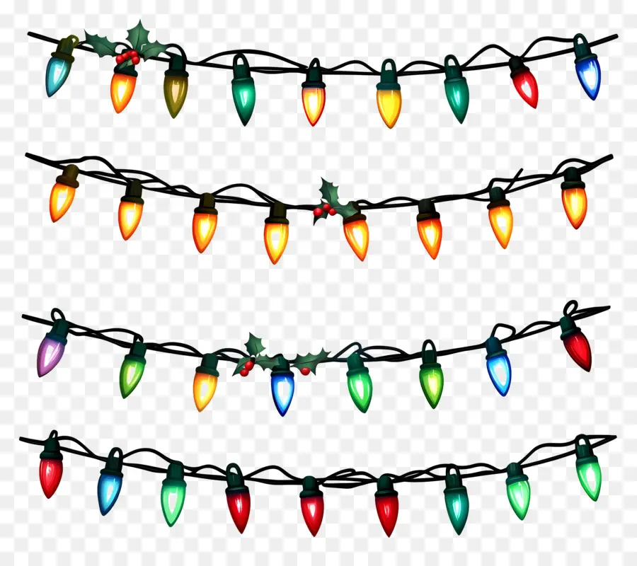 Luces De Navidad，Luces PNG