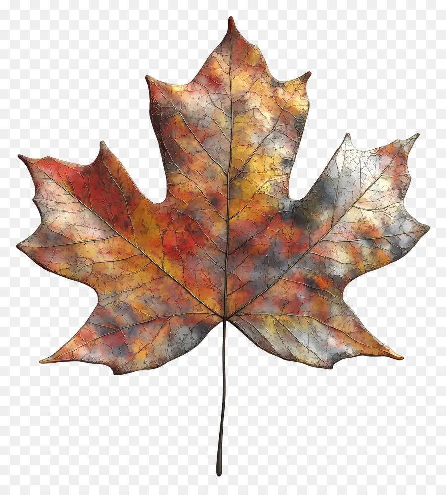 Hoja De Otoño，Caer PNG