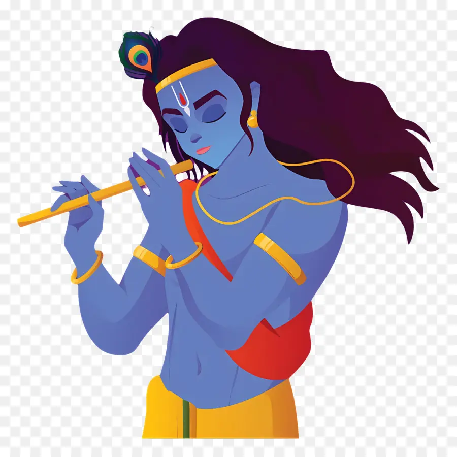 Krishna Janmashtami，Flautista PNG