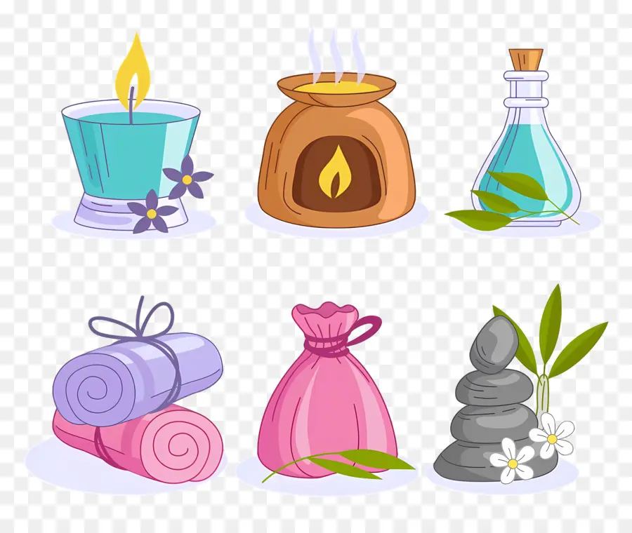 Elementos De Aromaterapia，Artículos De Aromaterapia PNG