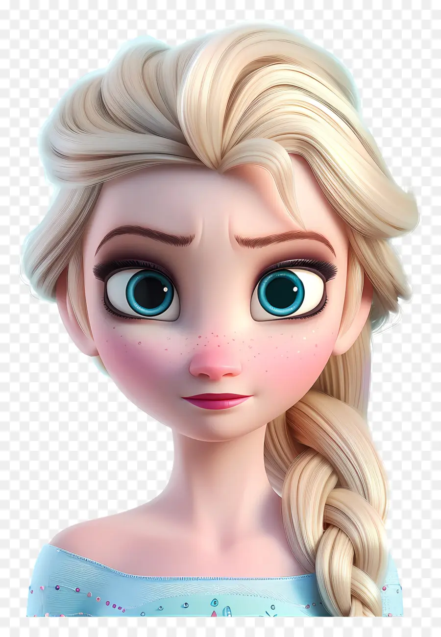 Princesa Elsa，Personaje Animado PNG